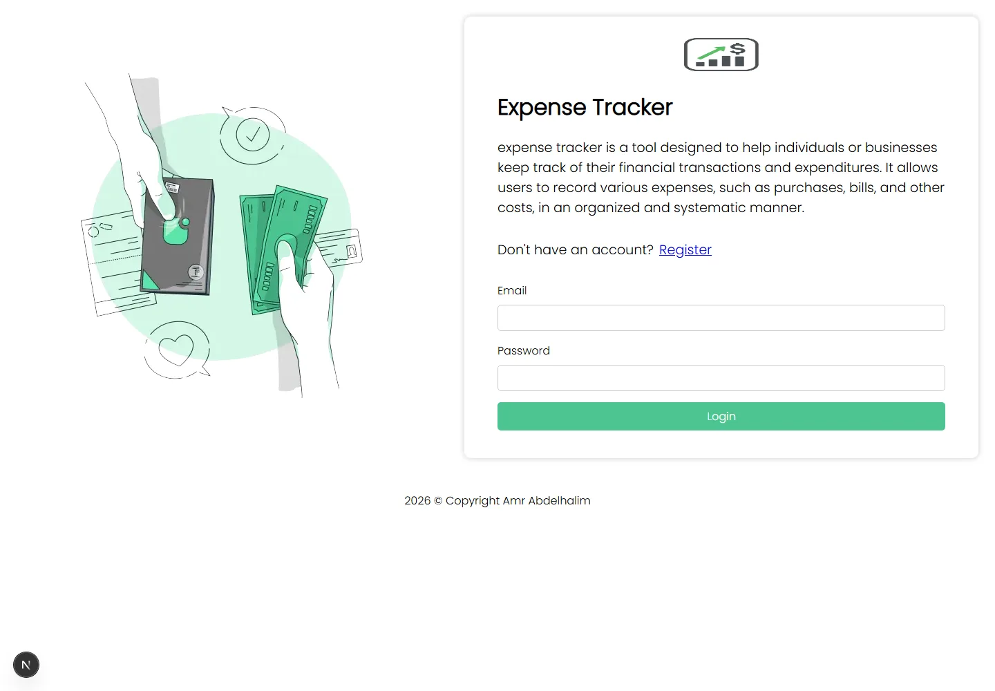 Expense Tracker Web App 5