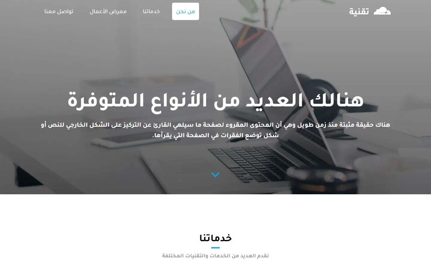 Simple Company Website